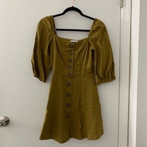 ZARA Button front dress